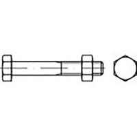 TOOLCRAFT TO-6855690 Zeskantbout M5 20 mm Buitenzeskant DIN 601 Staal Verzinkt 500 stuk(s) - thumbnail