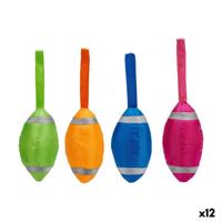 Kauwspeelgoed voor honden Mascow Blauw Groen Oranje Roze 11 x 8,5 x 30 cm Rugby (12 Stuks)