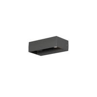 Monza wandlamp antraciet h11 cm - Konstsmide