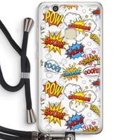 Pow Smack: Huawei Ascend P10 Lite Transparant Hoesje met koord