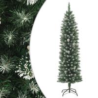 VidaXL Kunstkerstboom smal met standaard 150 cm PVC