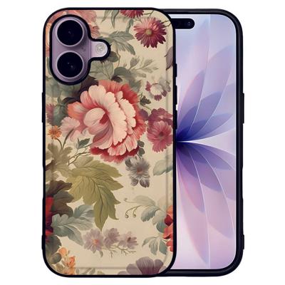 Backcover Hoesje Apple iPhone 17 Bloemen Backcover Hoesje Apple iPhone 17 Bloemen