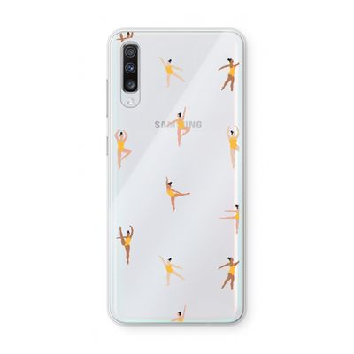 Dans #2: Samsung Galaxy A70 Transparant Hoesje