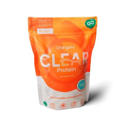 Orangefit Protein Clear limonade 240 gram Blauwe bes