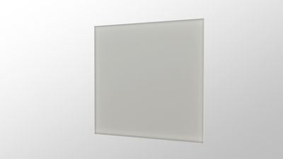 Ecosun GS300 glazen infrarood paneel platina grijs 60x60cm 300W