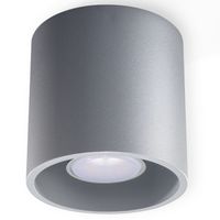 Sollux Plafondlamp Orbis grijs - thumbnail