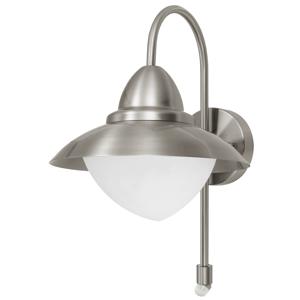 EGLO Sidney Wandlamp Buiten - E27 - 37,5 cm - Sensor - RVS