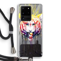Fading: Samsung Galaxy S20 Ultra Transparant Hoesje met koord