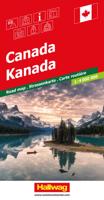Wegenkaart - landkaart Road maps Canada | Hallwag