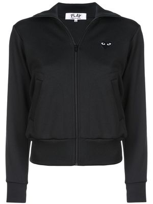 Comme Des Garçons Play track jacket - Noir