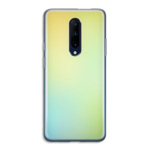 Minty mist pastel: OnePlus 7 Pro Transparant Hoesje