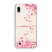 Hartjes en kusjes: Samsung Galaxy A10 Transparant Hoesje Hartjes en kusjes: Samsung Galaxy A10 Transparant Hoesje