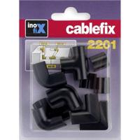 cablefix 3210_schwarz Kabelgoot Stootverbinding Zwart 10 stuk(s)