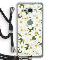 Summer Daisies: Sony Xperia XZ2 Compact Transparant Hoesje met koord