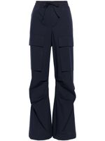 P.A.R.O.S.H. pantalon droit à poches cargo - Bleu