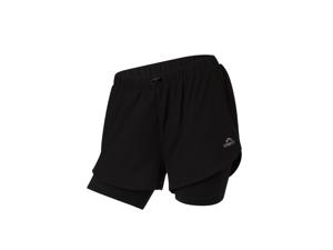 CRIVIT Korte dames sportbroek (Zwart, L (44/46))