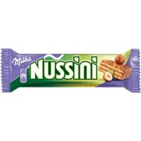 Miilka Nussini reep chocolademelk en hazelnoot, 31,5 g