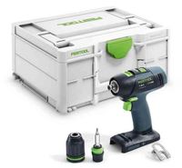 Festool T 18+3 Li Basic Accuschroefboormachine | zonder accu&apos;s en lader - 576448 - thumbnail