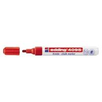 Krijtstift edding 4095 rond 2-3mm rood | 10 stuks