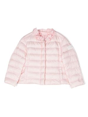 Il Gufo veste matelassée à fermeture zippée - Rose