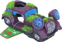 Boon Polyresin Auto Ornament met Mos - Aquarium Decoratie 15.5x7.5 cm, Realistisch en Veilig