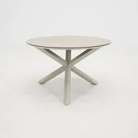 Tuintafel Rotonda 120 cm crème