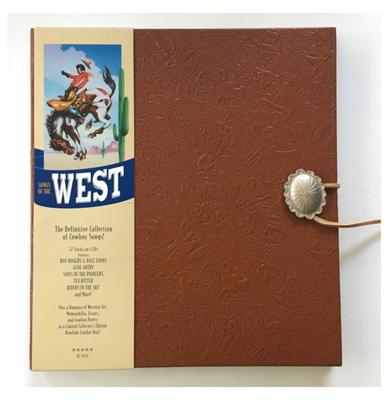 Various Artist - Songs Of The West Boek + 4CD Box (1993)