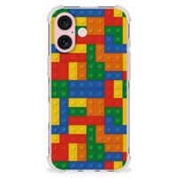 iPhone 16 Doorzichtige Silicone Hoesje Blokken