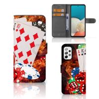 Samsung Galaxy A73 5G | Wallet Case | met Pasjes | Casino Samsung Galaxy A73 5G | Wallet Case | met Pasjes | Casino