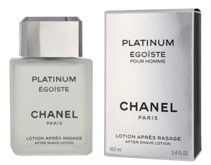 Chanel Platinum Egoiste Pour Homme After Shave Lotion 100ml Heren
