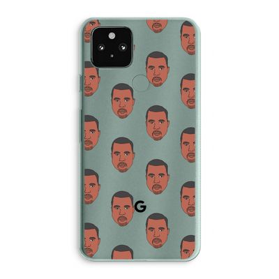 Kanye Call Me?: Google Pixel 5a 5G Transparant Hoesje