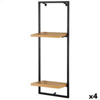 Kapstok Max Home Ijzer Hout MDF (4 Stuks)