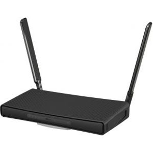 Mikrotik hAP ax³ draadloze router Gigabit Ethernet Dual-band (2.4 GHz / 5 GHz) Zwart