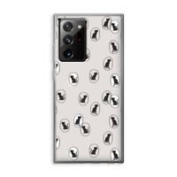 Miauw: Samsung Galaxy Note 20 Ultra / Note 20 Ultra 5G Transparant Hoesje