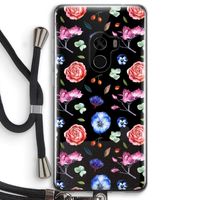 Bloemetjes: Xiaomi Mi Mix 2 Transparant Hoesje met koord
