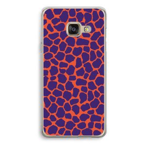 Purple Giraffe: Samsung Galaxy A3 (2016) Transparant Hoesje
