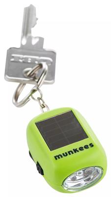 Munkees Mini Solar Dynamo Flashlight Sleutelhanger