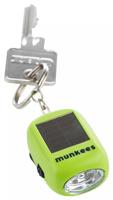 Munkees Mini Solar Dynamo Flashlight Sleutelhanger Munkees Mini Solar Dynamo Flashlight Sleutelhanger
