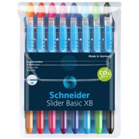 Rollerpen Slider Basic Colours extra breed etui à 8 stuks