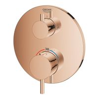 GROHE Atrio inbouw mengkraan thermostatisch met omstel warm sunset 24138DA3 - thumbnail