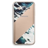 Golven: Samsung Galaxy J3 (2016) Transparant Hoesje