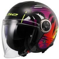 LS2 Helmet of620 classy palm s black