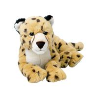 Nature Planet knuffel Cheetah/jachtluipaard - knuffeldier - 48 cm - bosdieren knuffel