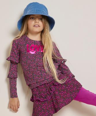 top met ruches mouw top met ruches mouw