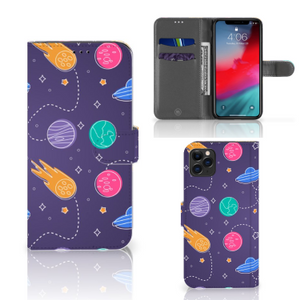 Apple iPhone 11 Pro Max Wallet Case met Pasjes Space