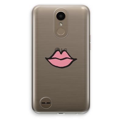 Kusje: LG K10 (2017) Transparant Hoesje