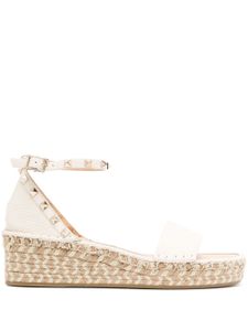 Valentino Garavani espadrilles Rockstud 55 mm - Blanc