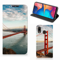 Samsung Galaxy A30 Book Cover Golden Gate Bridge