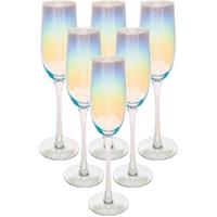 Secret de Gourmet Champagneglazen - 24x - parelmoer - 210 ml - Flutes - Fantasy