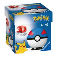 Ravensburger pokémon great ball 3d puzzel, 54st.